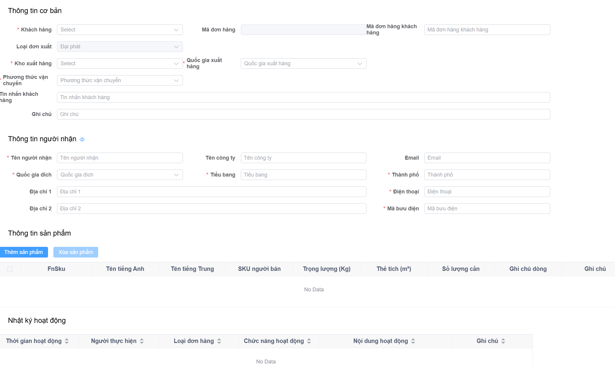 Lệnh xuất kho được xem xét
